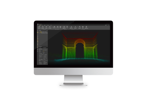 Experience easy point cloud data manipulation and analysis with FJD Trion Model, featuring a user-friendly interface and advanced algorithms.