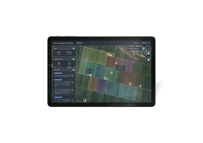 The Farm Management System (FMS) seamlessly integrates FJD auto steer systems series and consolidates agricultural operation data, propelling farming into the digital era for enhanced efficiency and improved revenue generation.