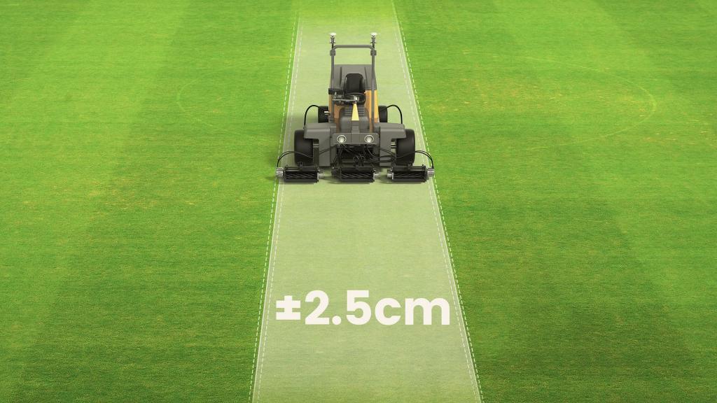 FJD high-precision positioning system provides centimeter-level accuracy for incredibly precise mowing, reducing overlaps and improving efficiency.