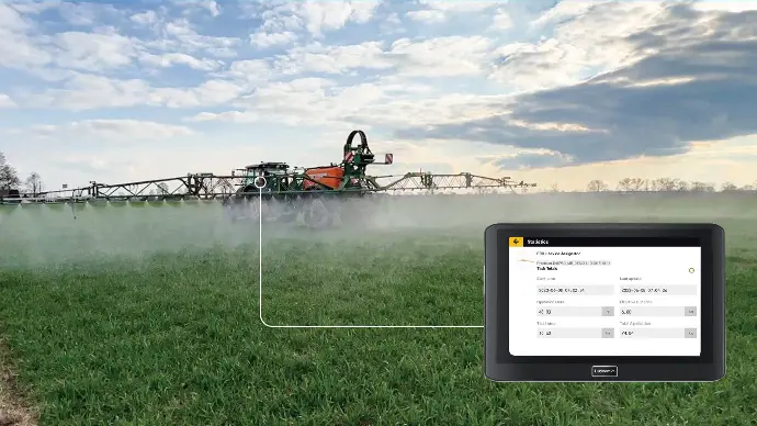 Record the total values of the implement operation, such as the total working area, and allow for seamless import of jobs to the task controller and export of completed records. It enables the smooth flow of operation data among farm management systems, control systems and implements.