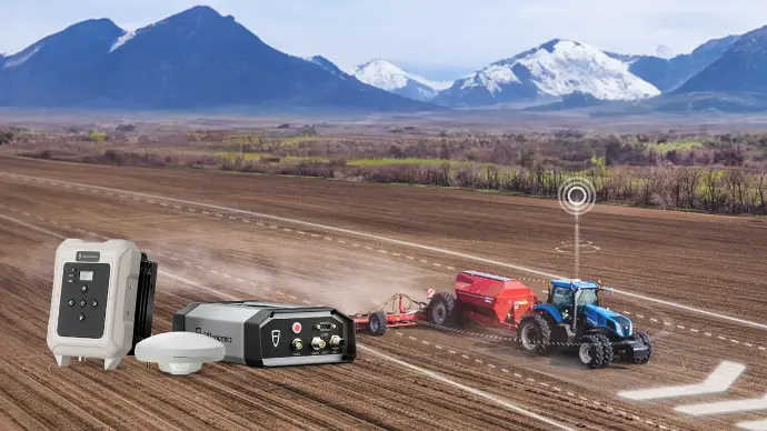 The N20 is a multi-satellite, multi-frequency GNSS receiver that provides centimeter-level RTK positioning accuracy, offering coverage up to 30km in ideal conditions.