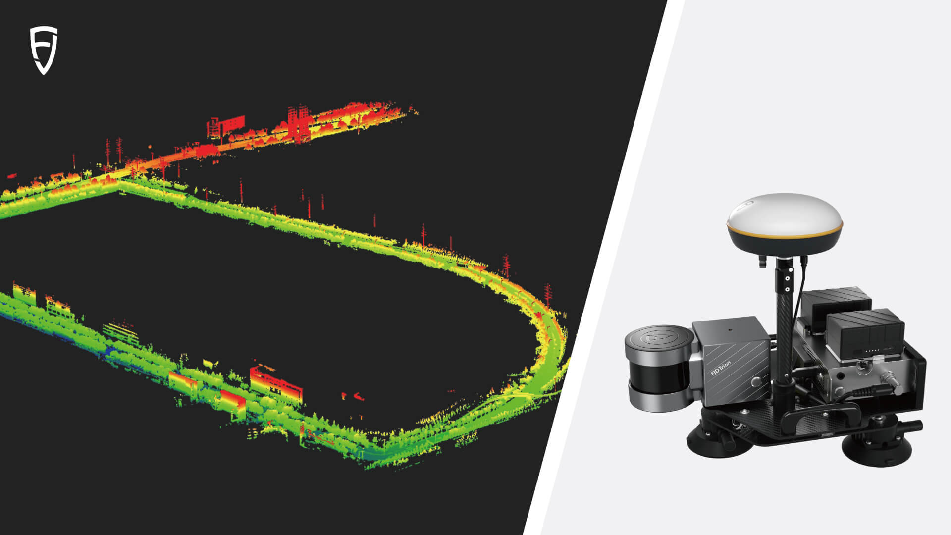 Combine the carmount with RTK to showcase exceptional data-gathering capabilities and generate precise geo-referenced point clouds with centimeter-level accuracy.