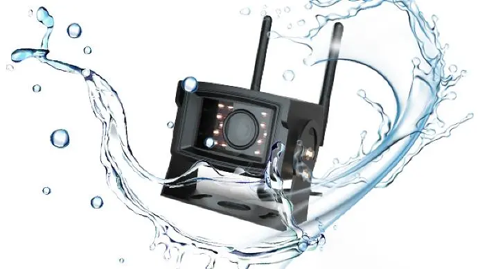 IP65防水規格、過酷な環境にも使用可能。
