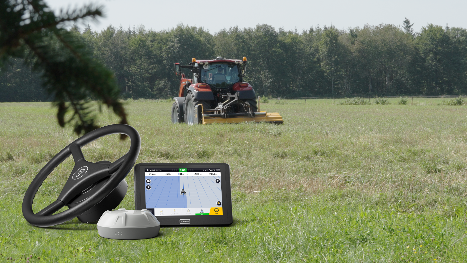 auto steer system in precision agriculture