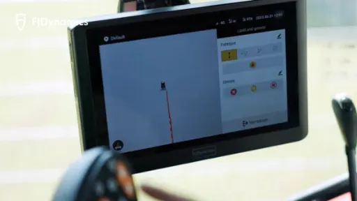 FJDynamics AT2 Auto Steer System enhancing farming operations