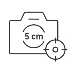 ​5 cm* Absolute Accuracy